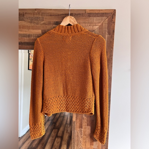 Lucky Brand Orange Long Sleeve Sweater Size XS - Picture 2 of 3